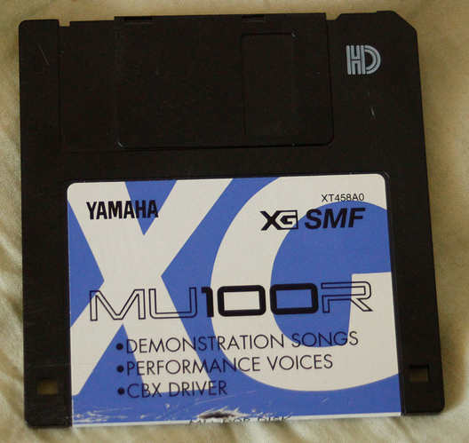 MU100R floppy driver